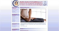 Desktop Screenshot of meditation-karlsruhe.de